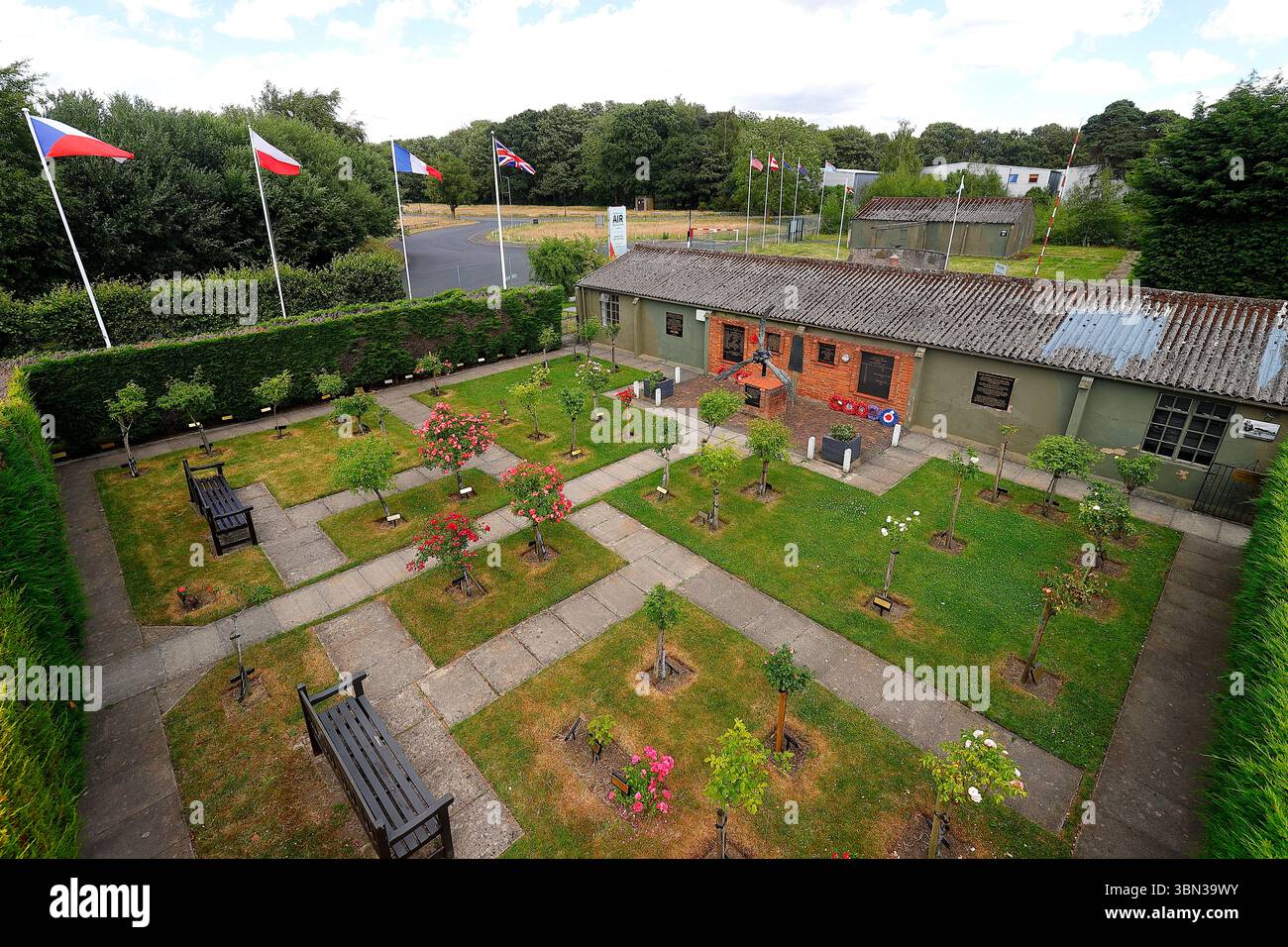 Memorial Garden at Banque D'Images