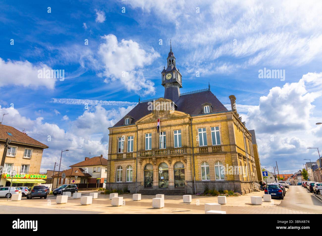 Hauts de France, pas-de-Calais, Berck-plage, Berck-sur-mer. Mairie Banque D'Images