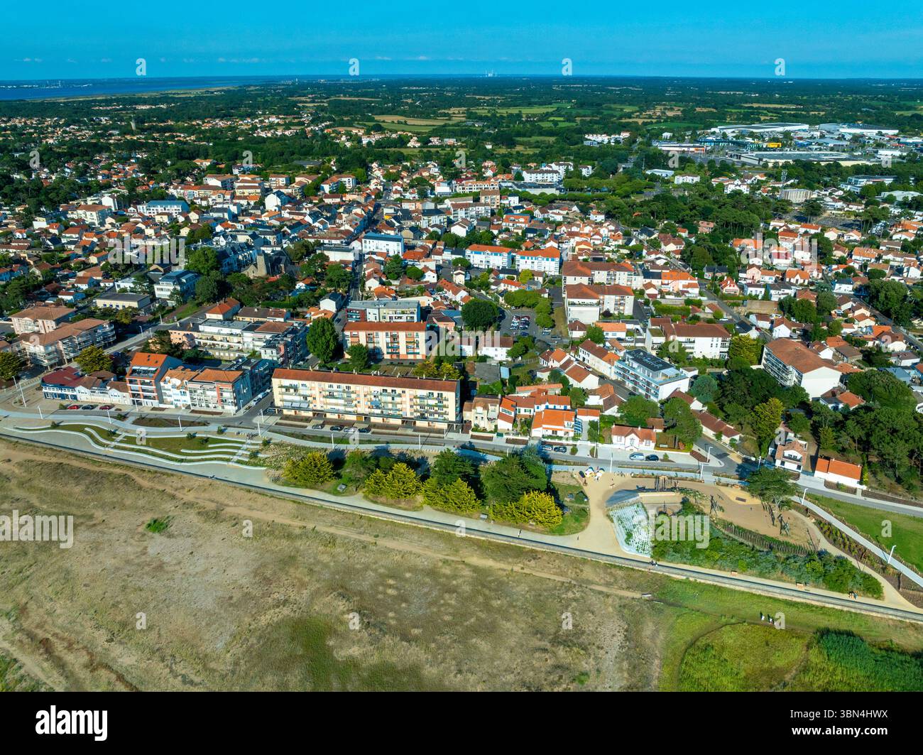 Pays de la Loire, Loire-Atlantique, Saint-Brevin-les-Pins Banque D'Images
