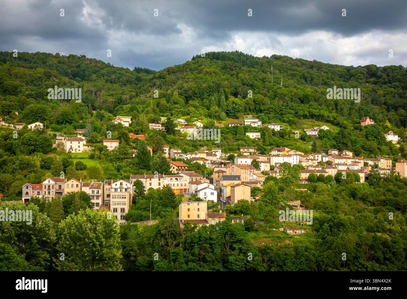 France, Auvergne, Puy-de-Dôme, Thiers Banque D'Images