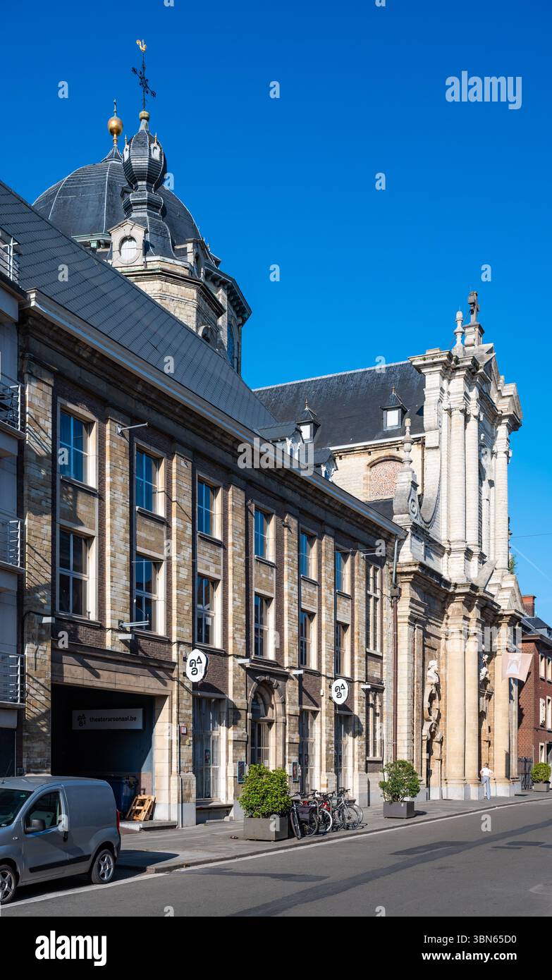 Théâtre Arsenal, monument historique dans la vieille ville de Malines, province d'Anvers, Belgique 21 juin 2025 Banque D'Images
