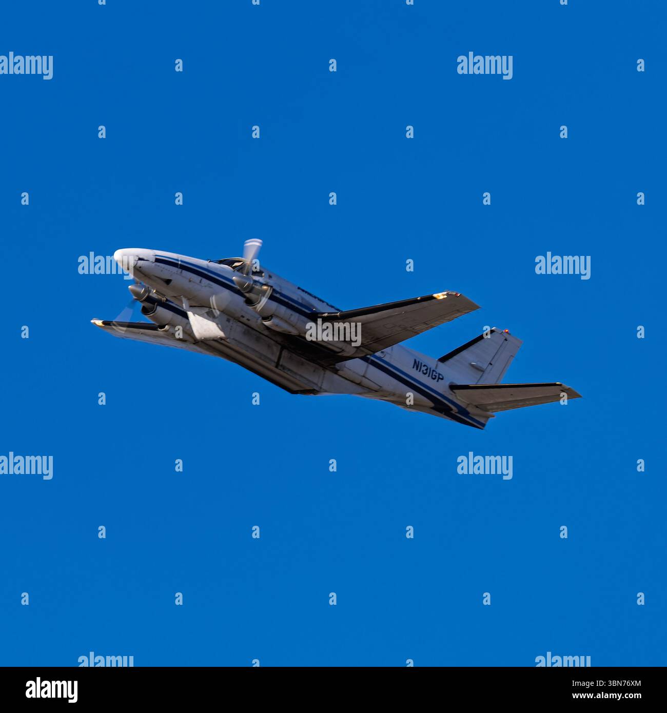 Sky Harbor Airport 6-14-2025 Phoenix AZ États-Unis Ameriflite Beechcraft C99 N131GP départ de Phoenix Sky Harbor Intl. Aéroport. Banque D'Images