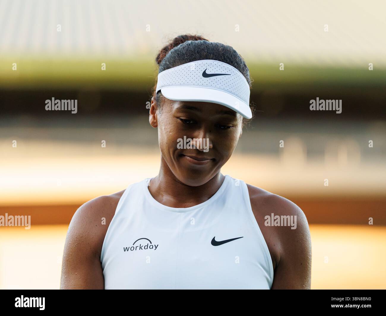 Wimbledon, Royaume-Uni. 30 juin 2025. Naomi Osaka (JPN) pendant Wimbledon 2025. Crédit : Corleve/Alamy Live News Banque D'Images