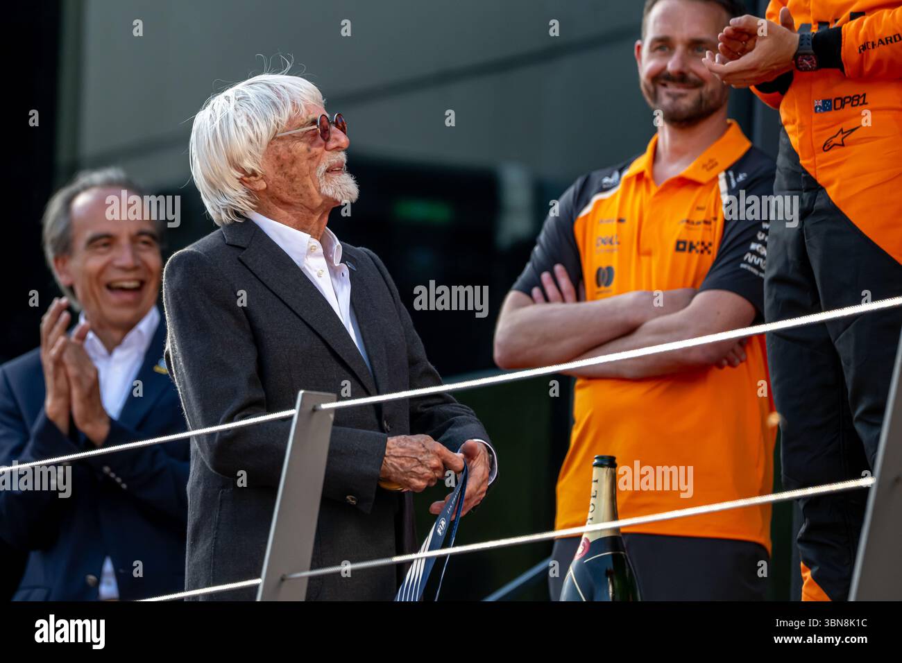 RED BULL RING, AUTRICHE - JUIN 29 : Bernie Ecclestone, ancien directeur général du Groupe F1, lors du Grand Prix d'Autriche au Red Bull Ring le dimanche 29 juin 2025 à Spielberg, Autriche (photo Michael Potts/BSR Agency) crédit : BSR Agency/Alamy Live News Banque D'Images