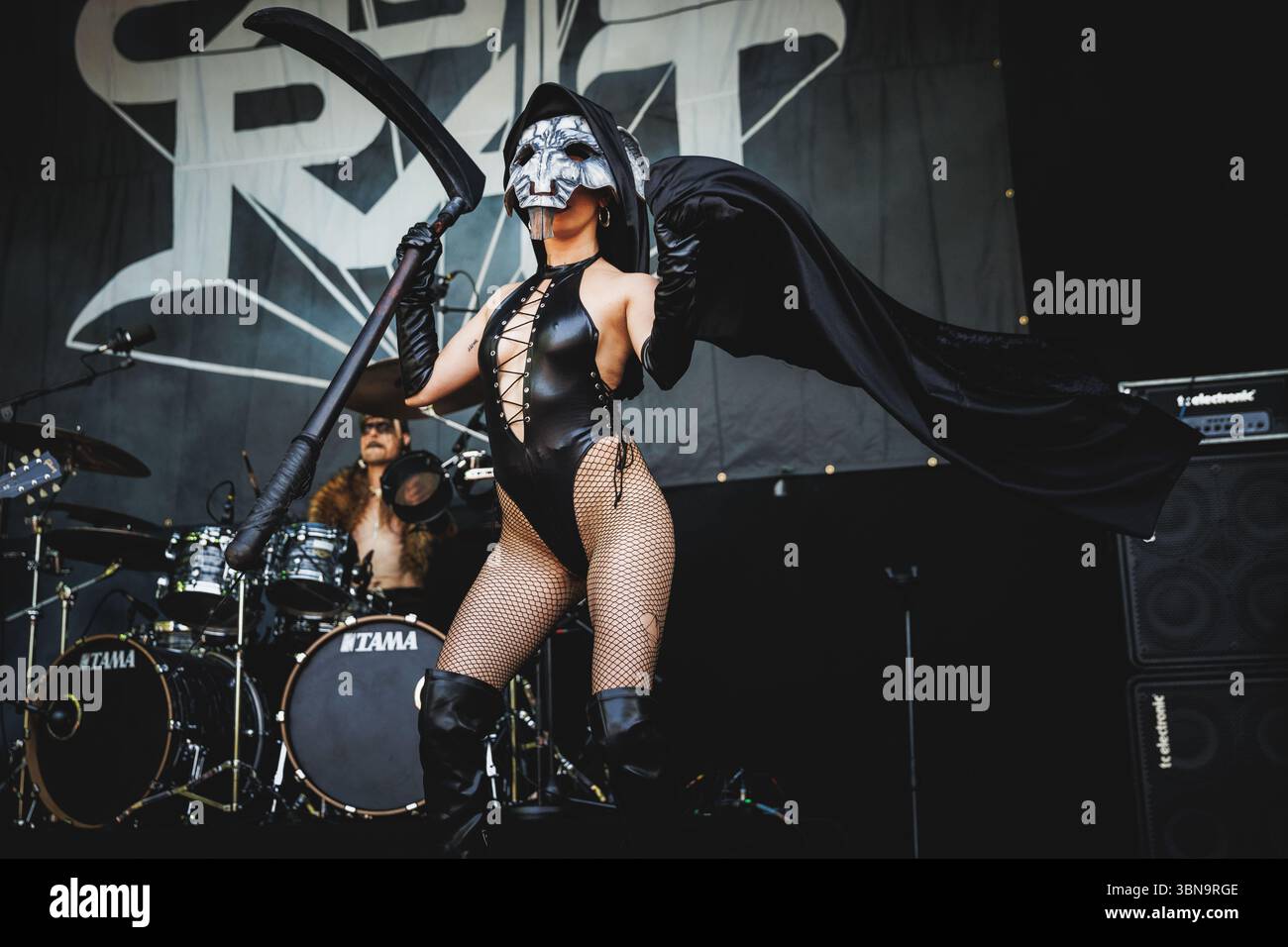 Copenhague, Danemark. 21 juin 2025. Le groupe de doom metal américain Castle Rat donne un concert lors du festival danois de heavy metal Copenhague 2025 à Copenhague. Banque D'Images Copenhague, Danemark. 21 juin 2025. Le groupe de doom metal américain Castle Rat donne un concert lors du festival danois de heavy metal Copenhague 2025 à Copenhague. Banque D'Images