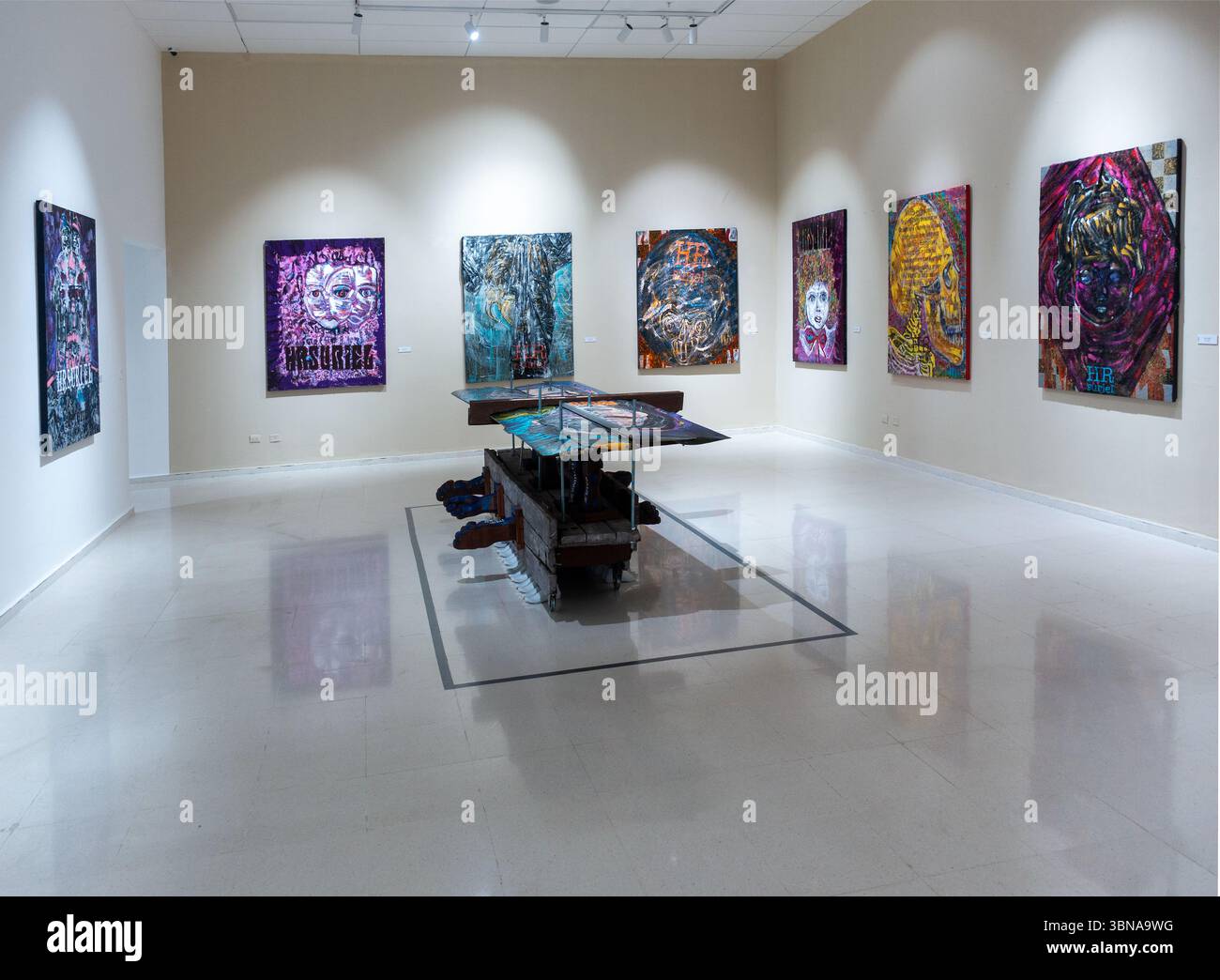Musée d'Art moderne à Saint-Domingue République Dominicaine Banque D'Images