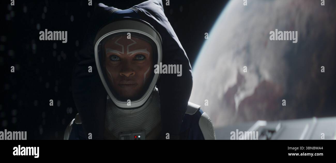 Ahsoka (2023) Ahsoka Tano (Rosario Dawson) *Filmstill - usage éditorial seulement* Voir instructions spéciales. CAP/TFS image fournie par Capital Pictures Banque D'Images