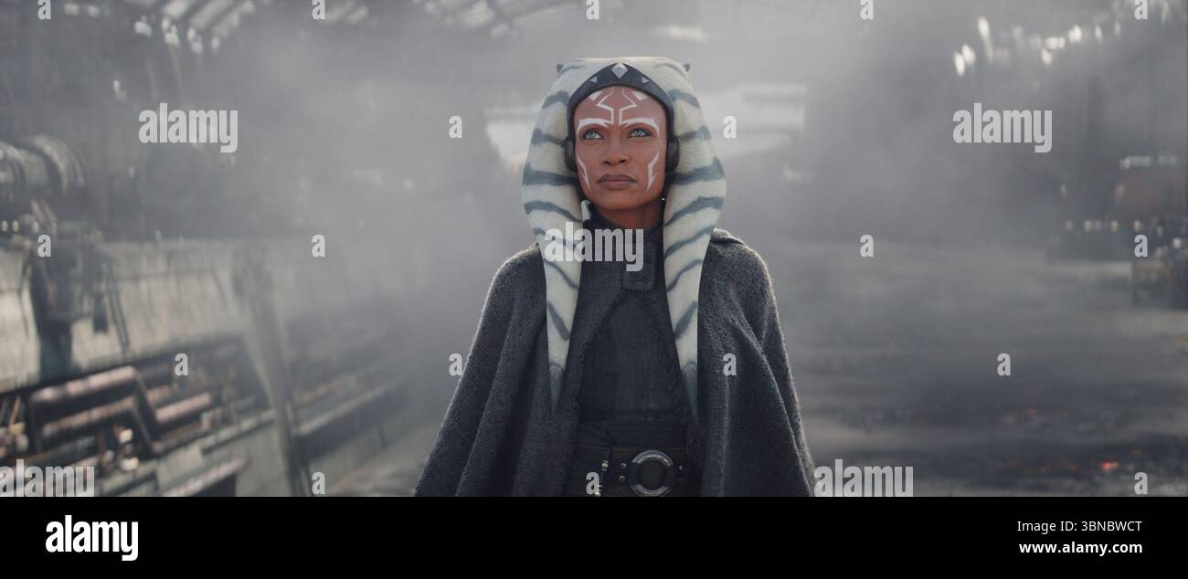 Ahsoka (2023) Ahsoka Tano (Rosario Dawson) *Filmstill - usage éditorial seulement* Voir instructions spéciales. CAP/TFS image fournie par Capital Pictures Banque D'Images