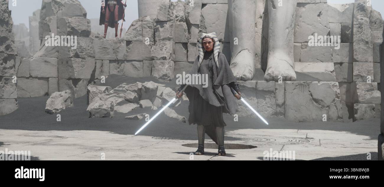 Ahsoka (2023) Ahsoka Tano (Rosario Dawson) *Filmstill - usage éditorial seulement* Voir instructions spéciales. CAP/TFS image fournie par Capital Pictures Banque D'Images