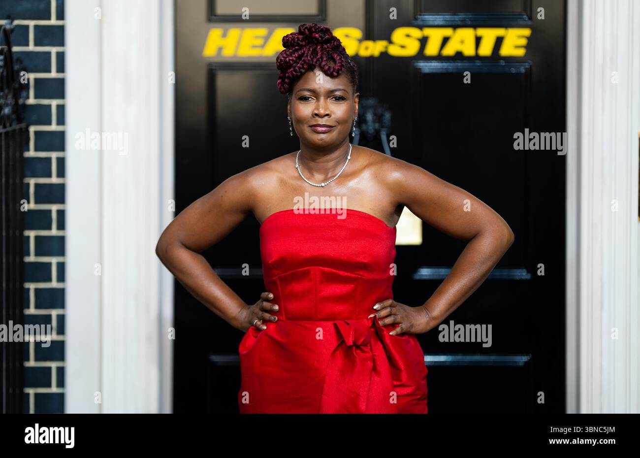 LONDRES, ANGLETERRE - 01 JUILLET : Sarah Niles assiste à la projection spéciale britannique pour les chefs d'État au BFI Southbank le 1er juillet 2025 à Londres, Angleterre. (Photo de Lounis Tiar) crédit : lounisPhotography/Alamy Live News Banque D'Images