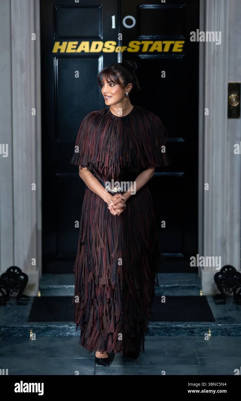 LONDRES, ANGLETERRE - 01 JUILLET : Priyanka Chopra assiste à la projection spéciale britannique pour les chefs d'État au BFI Southbank le 1er juillet 2025 à Londres, Angleterre. (Photo de Lounis Tiar) crédit : lounisPhotography/Alamy Live News Banque D'Images