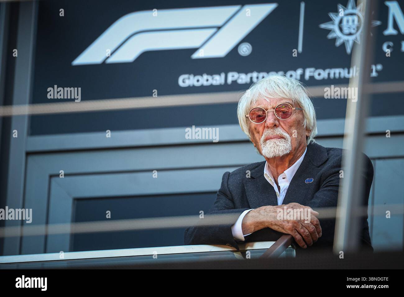 Bernie Ecclestone ancien président, et fondateur de FOM, lors du GP autrichien, Spielberg 26-29 juin 2025, championnat du monde de formule 1 Red Bull Ring Banque D'Images