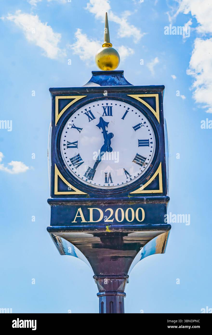Lyme Regis horloge Banque D'Images