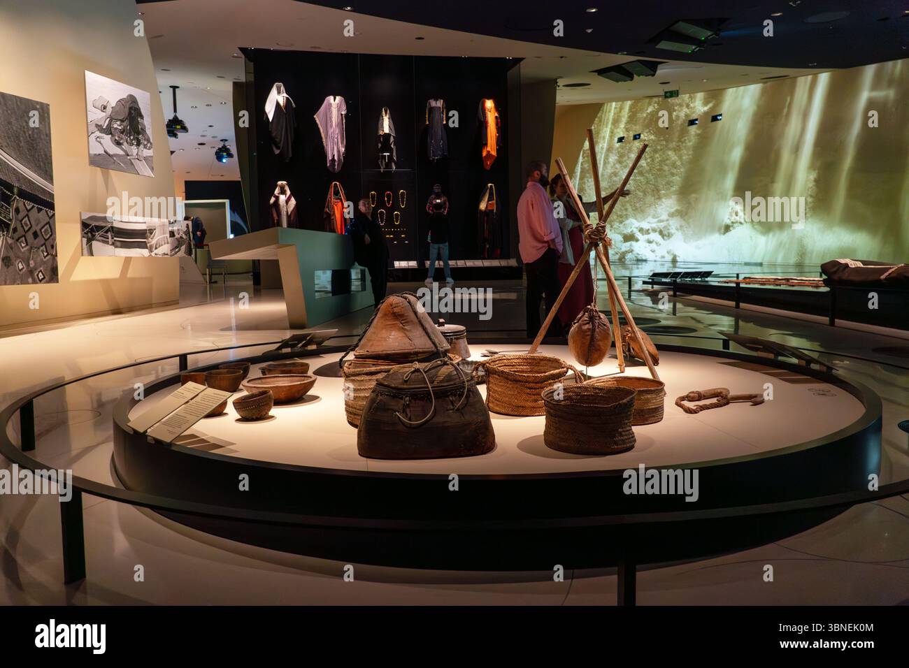 1 février 2025, Qatar Doha : diverses expositions au musée national du Qatar , doha, Banque D'Images