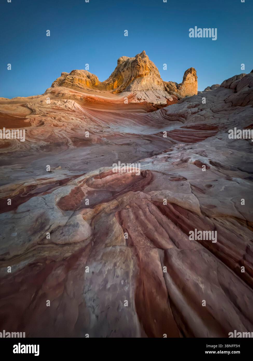 White Pocket, Vermillion Cliffs National Monument, Arizona. Banque D'Images