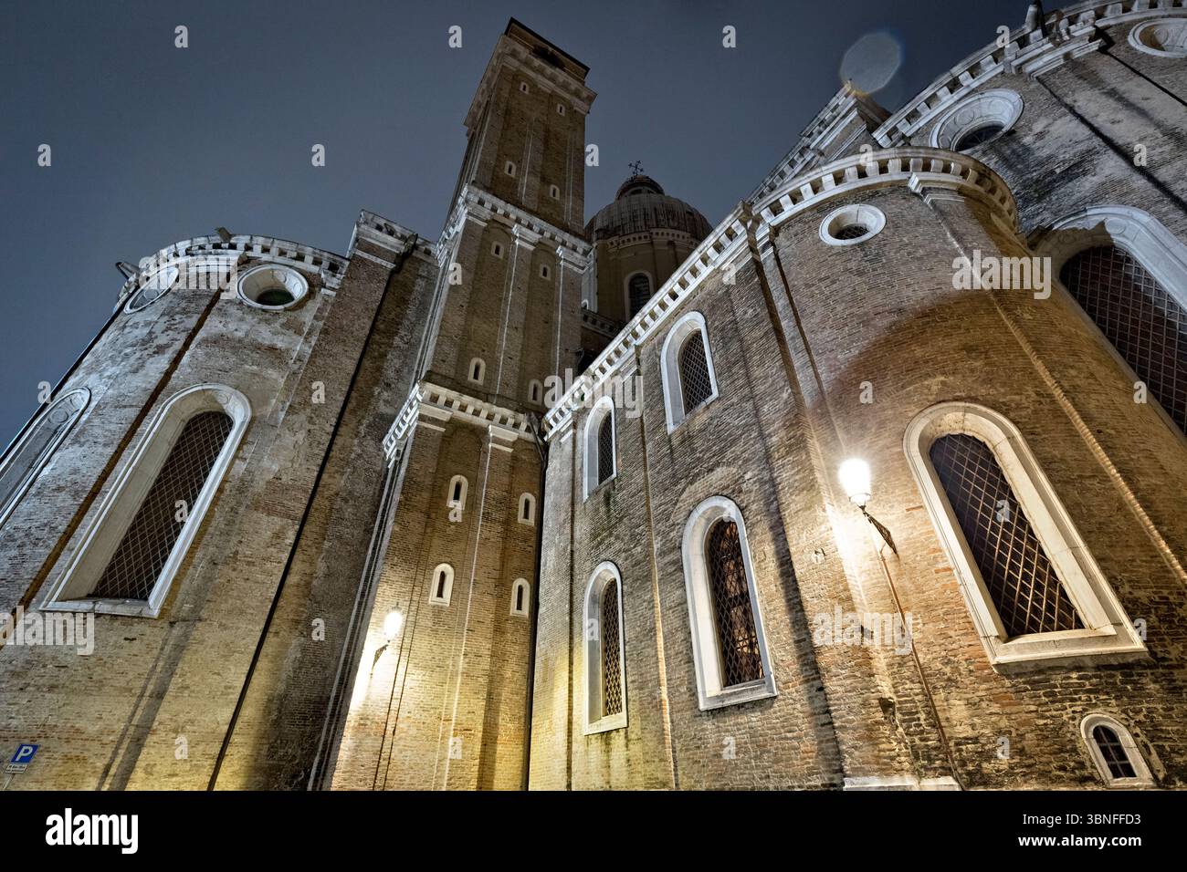 La basilique cathédrale de Santa Maria Assunta de Padoue, Vénétie, Italie. Banque D'Images