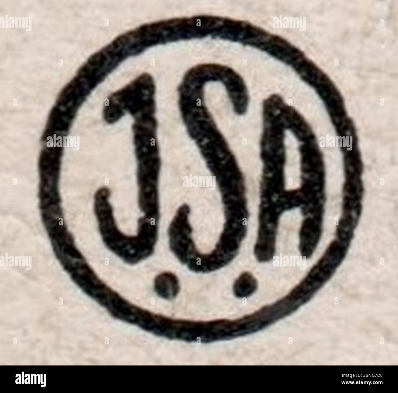 Logo J. Sleding Amsterdam. Banque D'Images