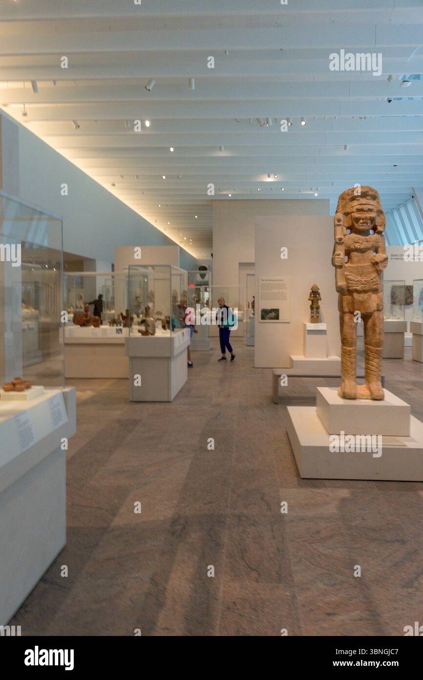 Michael C. Rockefeller Wing, Arts of Africa, the Ancient Americas, and Oceania, Metropolitan Museum of Art, New York City, États-Unis Banque D'Images