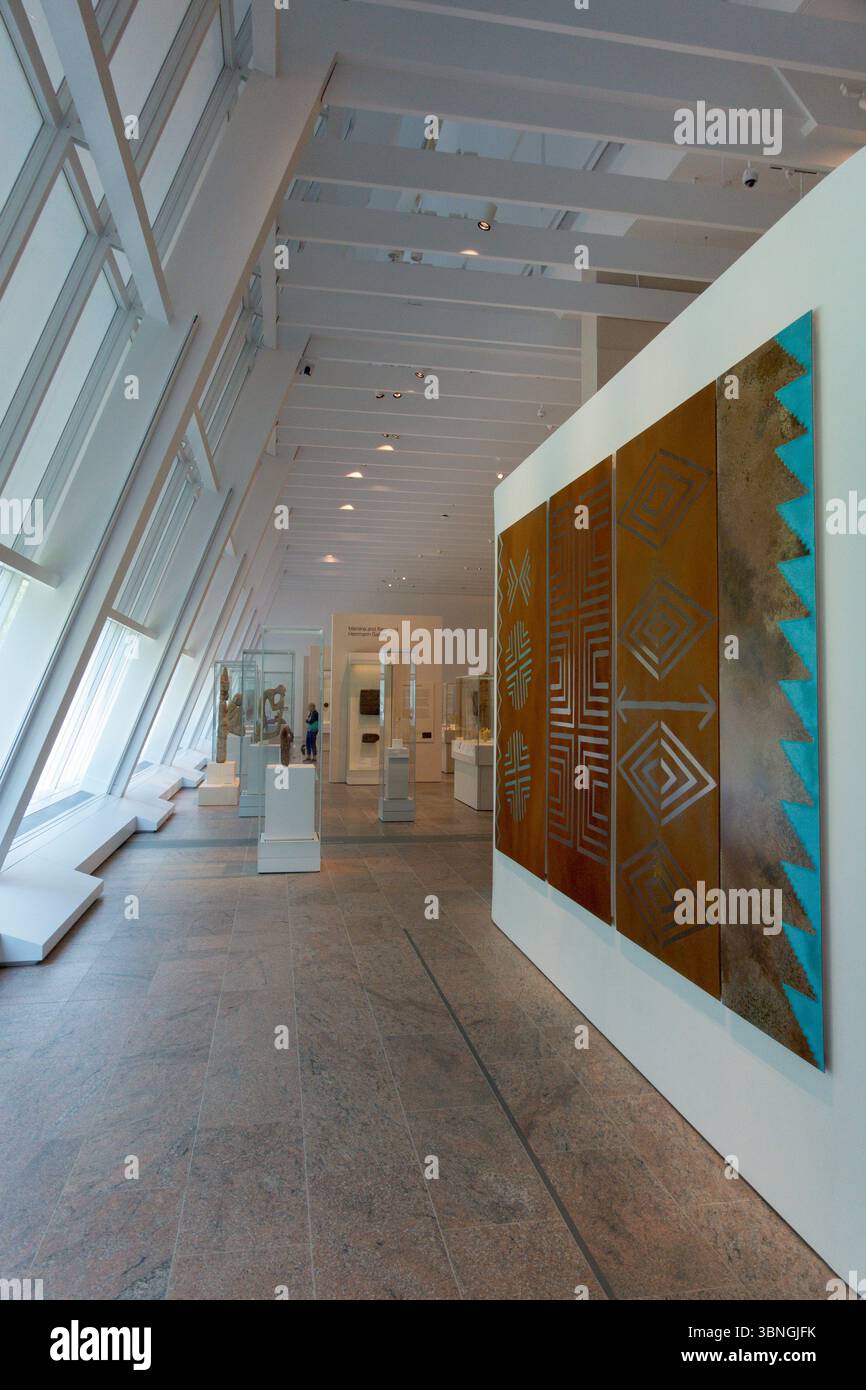 Michael C. Rockefeller Wing, Arts of Africa, the Ancient Americas, and Oceania, Metropolitan Museum of Art, New York City, États-Unis Banque D'Images
