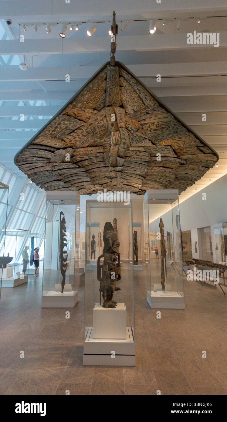 Michael C. Rockefeller Wing, Arts of Africa, the Ancient Americas, and Oceania, Metropolitan Museum of Art, New York City, États-Unis Banque D'Images