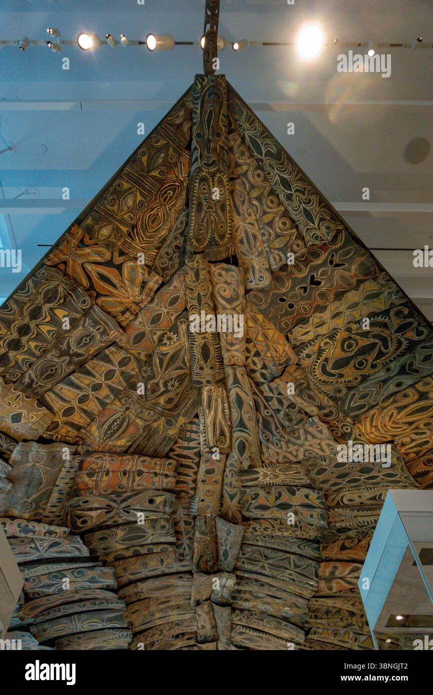 Michael C. Rockefeller Wing, Arts of Africa, the Ancient Americas, and Oceania, Metropolitan Museum of Art, New York City, États-Unis Banque D'Images