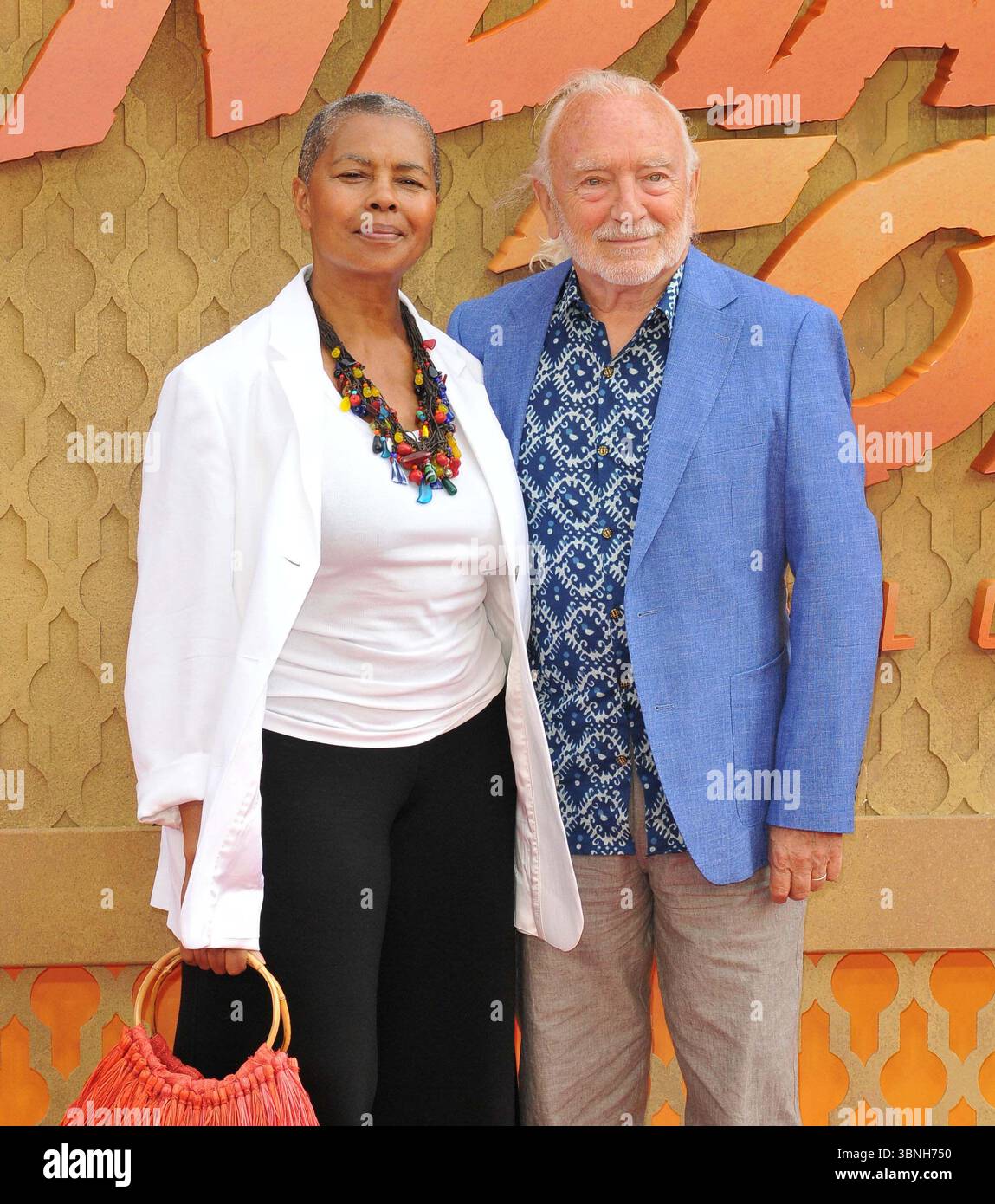 Invité et Paul Freeman à l'avant-première du film britannique « Indiana Jones and the Dial of Destiny », Cineworld Leicester Square, Leicester Square, lundi 26 juin Banque D'Images