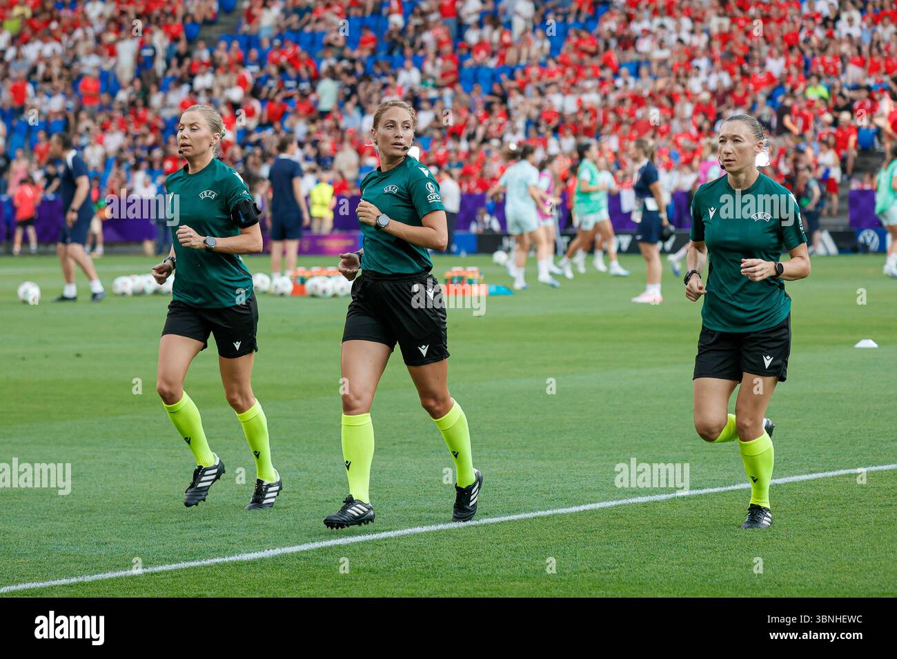 Bâle, Suisse. 03 juillet 2025. Suisse vs Norvège, Championnat d'Europe de football de l'UEFA à Bâle, Suisse, 02 juillet 2025 crédit : Agence photo indépendante/Alamy Live News Banque D'Images