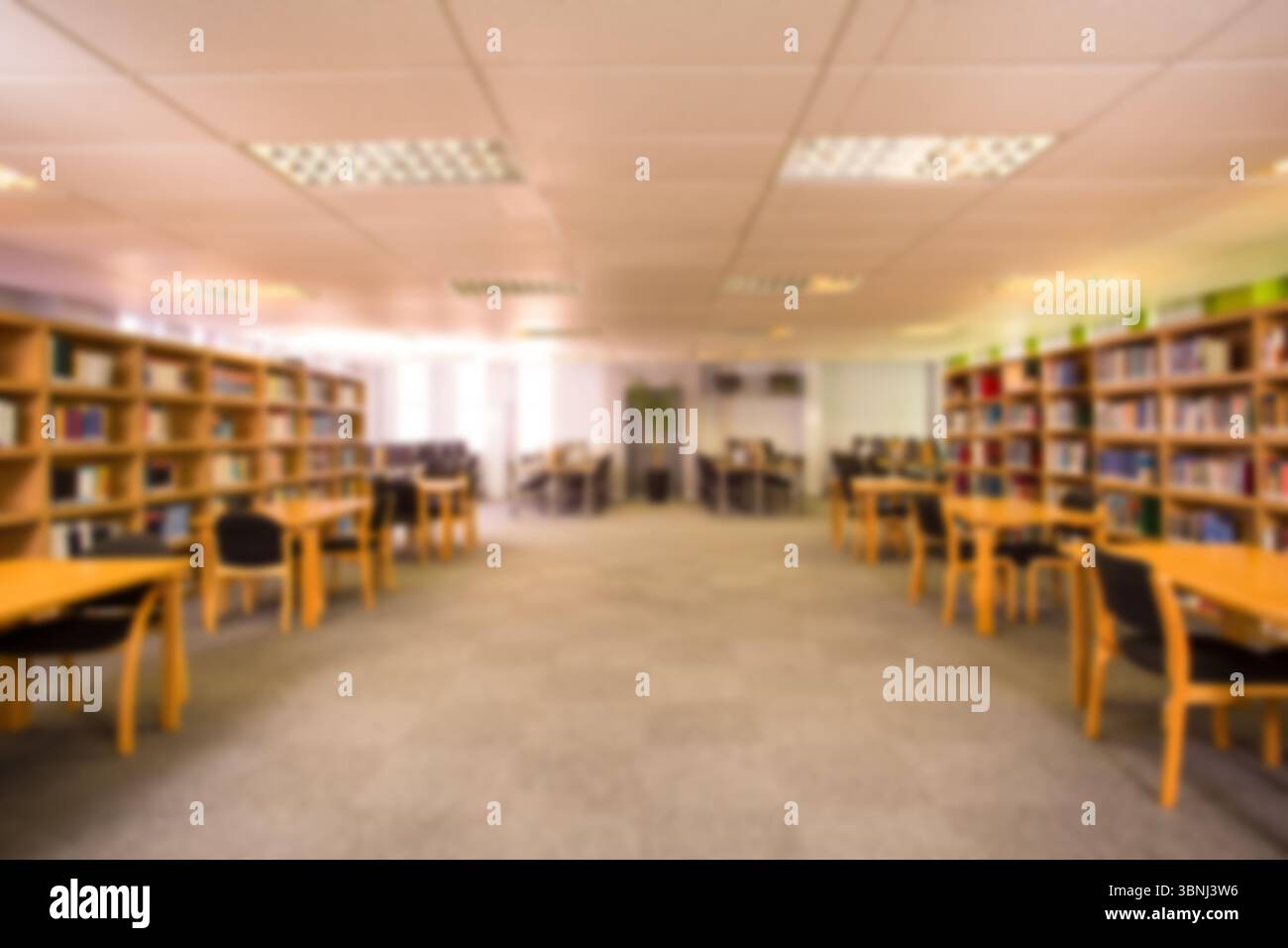 Étagères et tables en bois Banque D'Images