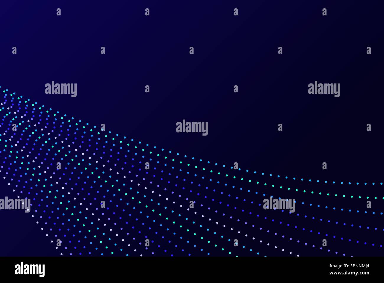 Données futuristes sur les lignes de fibres optiques à gradient technologique. La technologie des lignes en spirale modèle abstrait fond avec espace de copie. Illustration de Vecteur