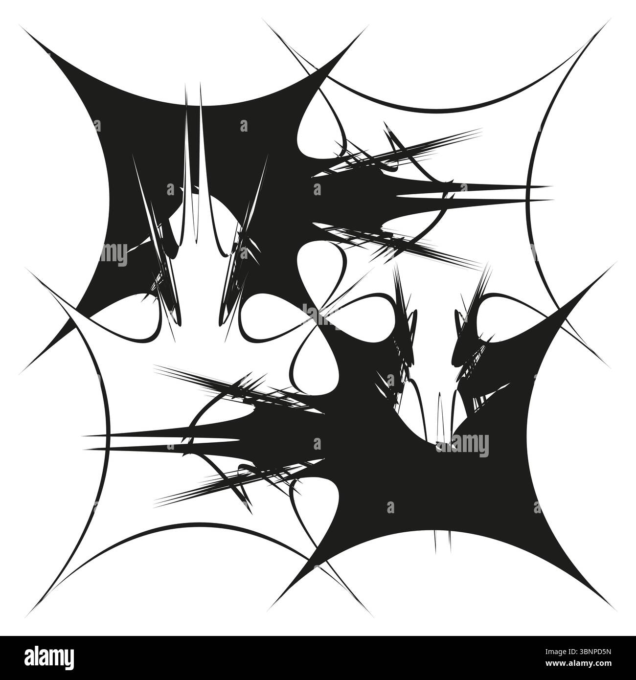 Motif fracturé abstrait. Design en verre brisé. Fond vectoriel grunge. Illustration de Vecteur