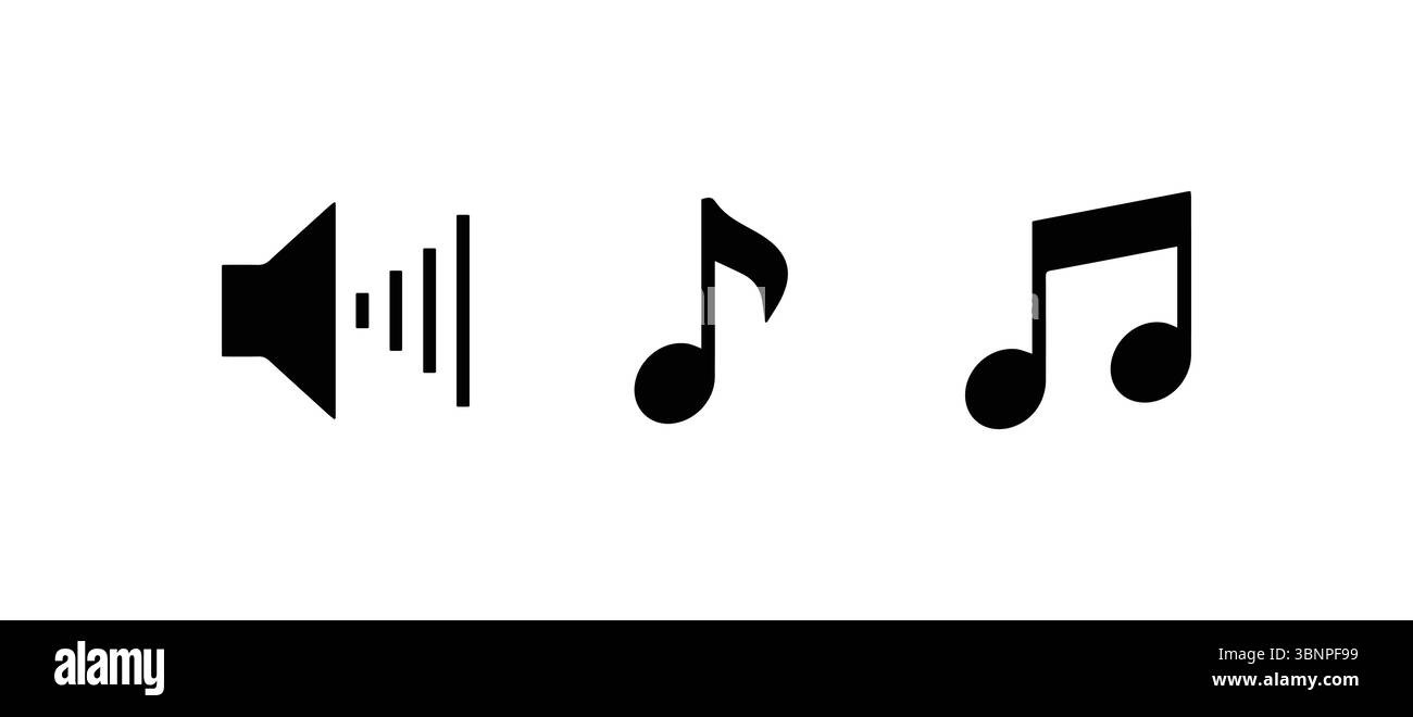 Icônes de musique et de son dans la conception bleue Illustration de Vecteur Icônes de musique et de son dans la conception bleue Illustration de Vecteur