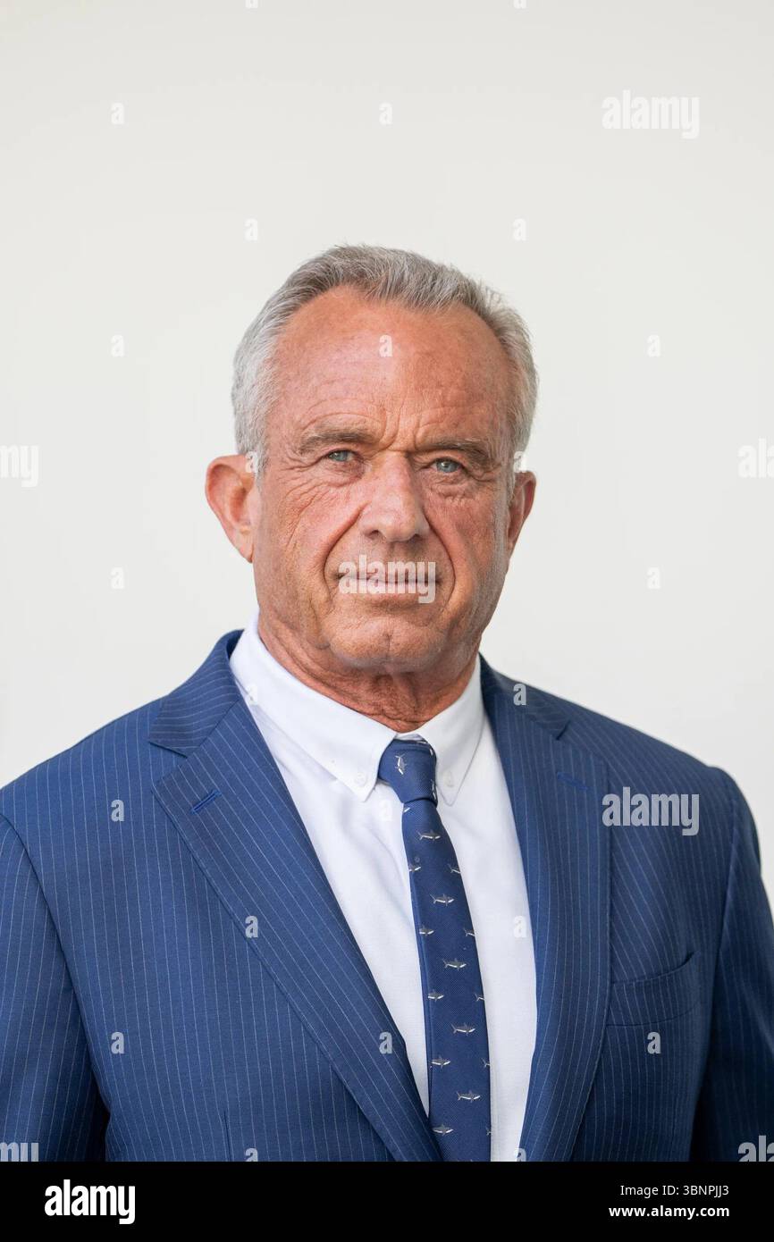 Portrait de Robert F. Kennedy Jr., secrétaire nouvellement assermenté à la santé et aux services sociaux, pris le 13 février 2025, à la Maison Blanche. Image fournie par la Maison Blanche. Banque D'Images