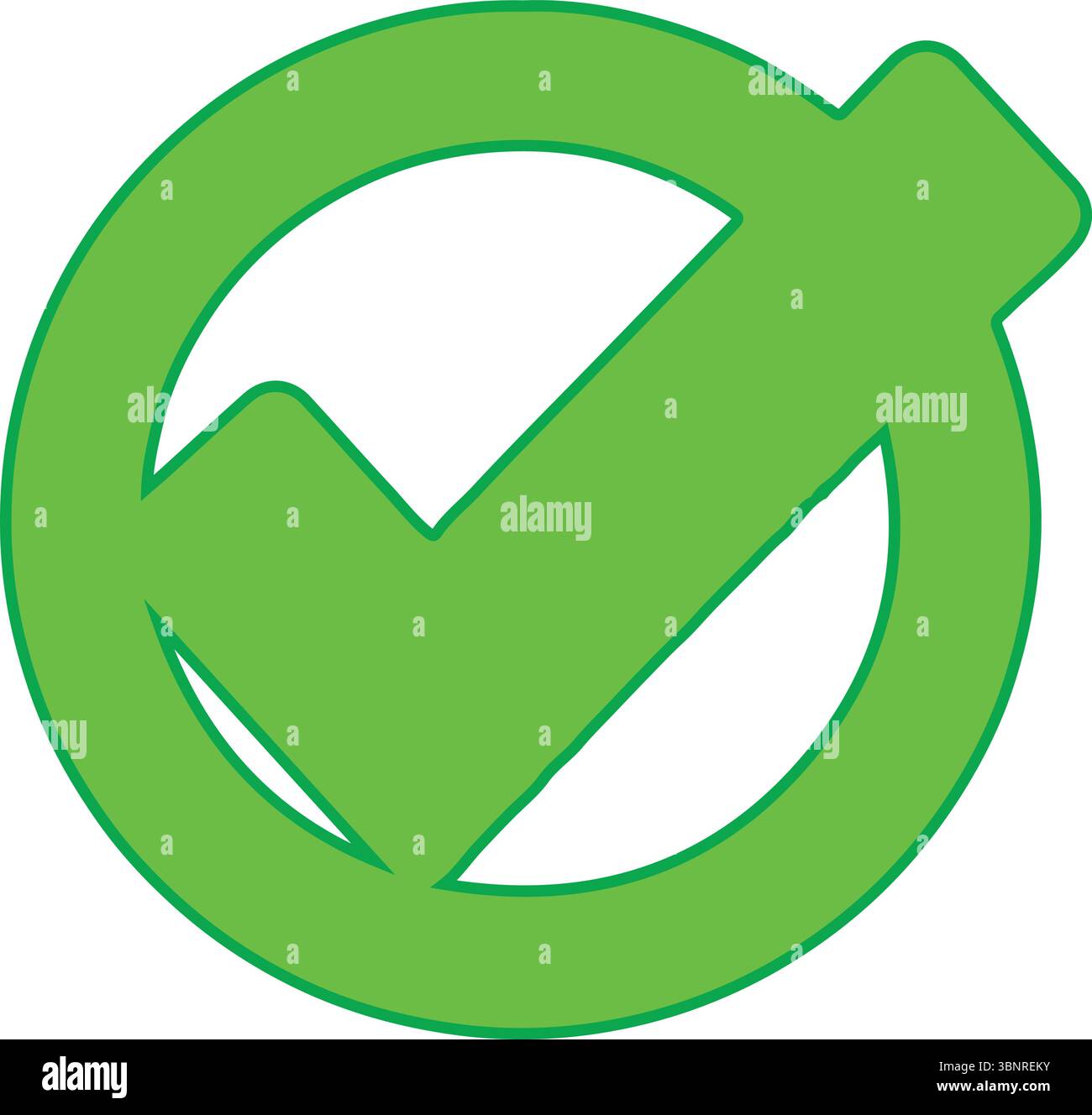 Icônes de bouton de coche verte – vecteur de symboles d'approbation, de confirmation et de réussite Illustration de Vecteur