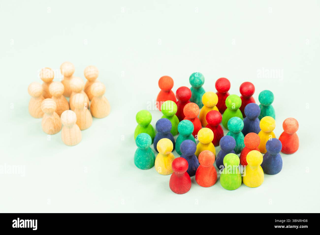 Annuler la culture, la censure, la société réveillée, la discussion politique, la discrimination, médias sociaux, confrontation, frontière de communication Banque D'Images