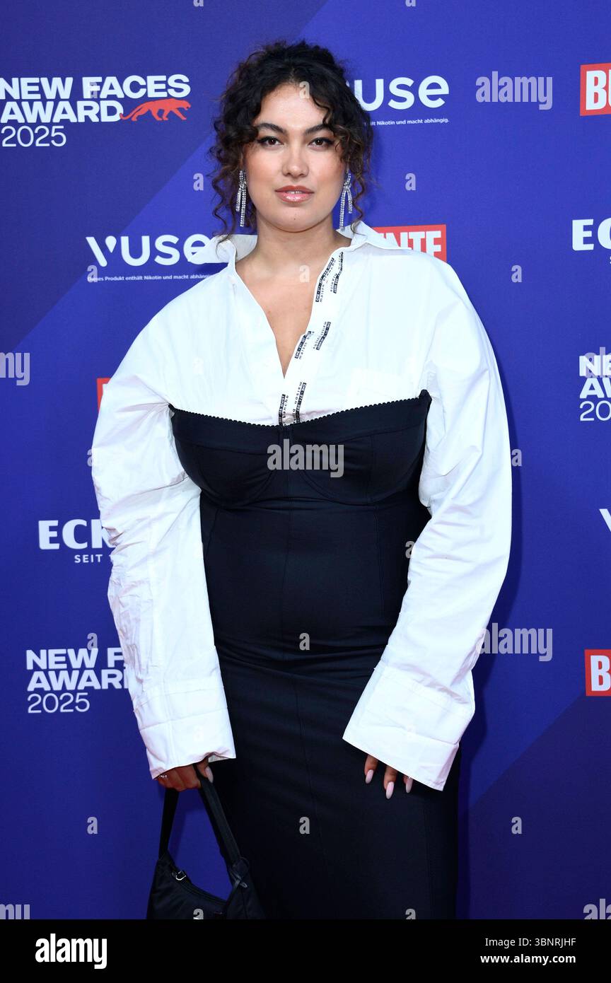 Vivien Blotzki BEI der Verleihung der Bunte New faces Awards style 2025 im Telegraphenamt. Berlin, 03.07.2025 *** Vivien Blotzki lors de la présentation des Bunte New faces Awards style 2025 au Telegraphenamt Berlin, 03 07 2025 Foto :Xn.xKubelkax/xFuturexImagex faces_5798 Banque D'Images