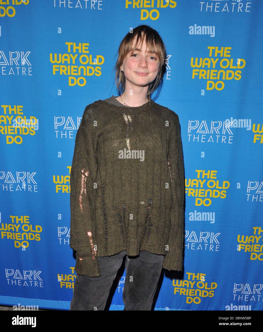 Eloise Thomas à la soirée de gala « The Way Old Friends Do », Park Theatre, Clifton Terrace, Finsbury Park, le lundi 20 mars 2023 à Londres, Angleterre, Royaume-Uni Banque D'Images