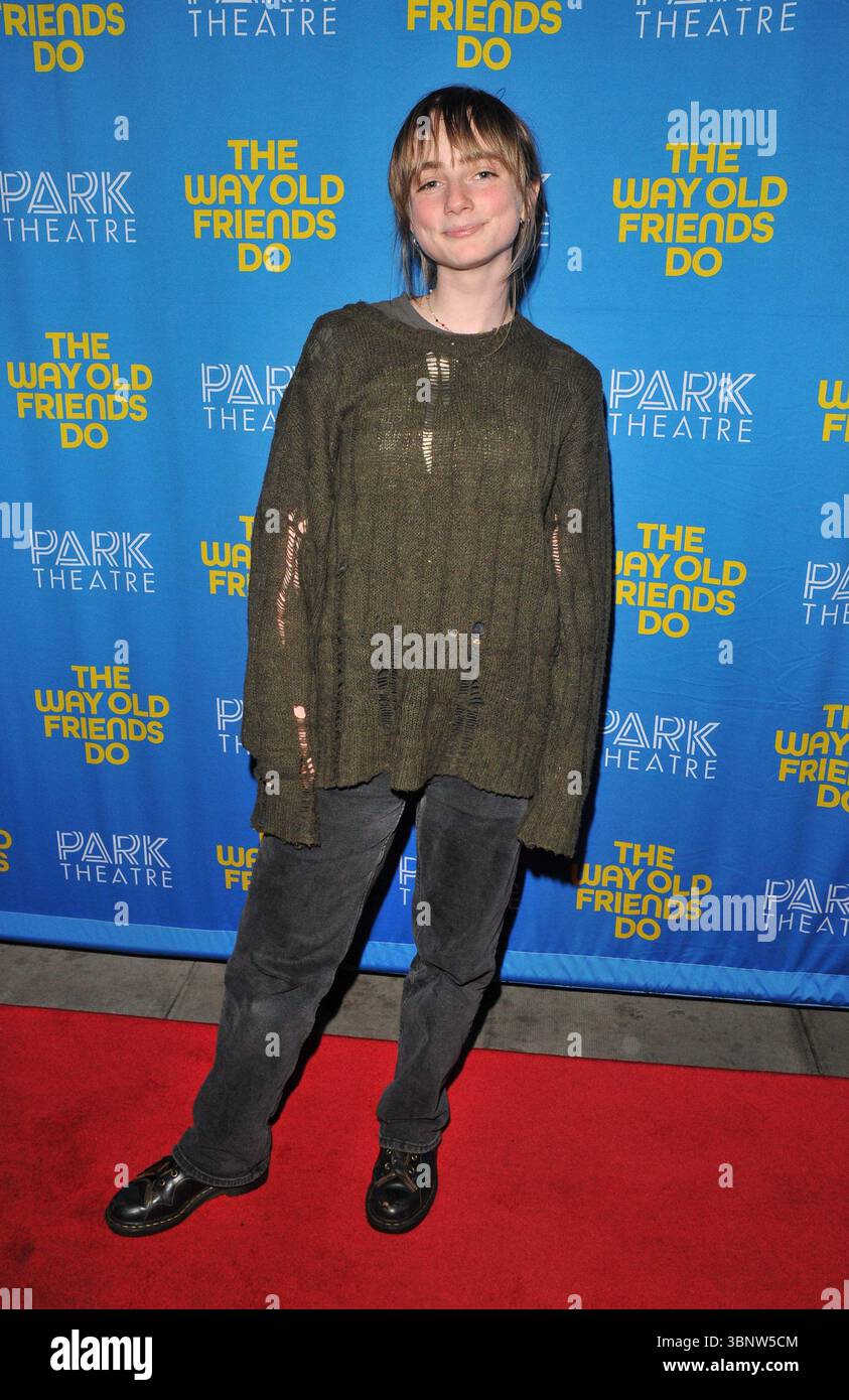 Eloise Thomas à la soirée de gala « The Way Old Friends Do », Park Theatre, Clifton Terrace, Finsbury Park, le lundi 20 mars 2023 à Londres, Angleterre, Royaume-Uni Banque D'Images