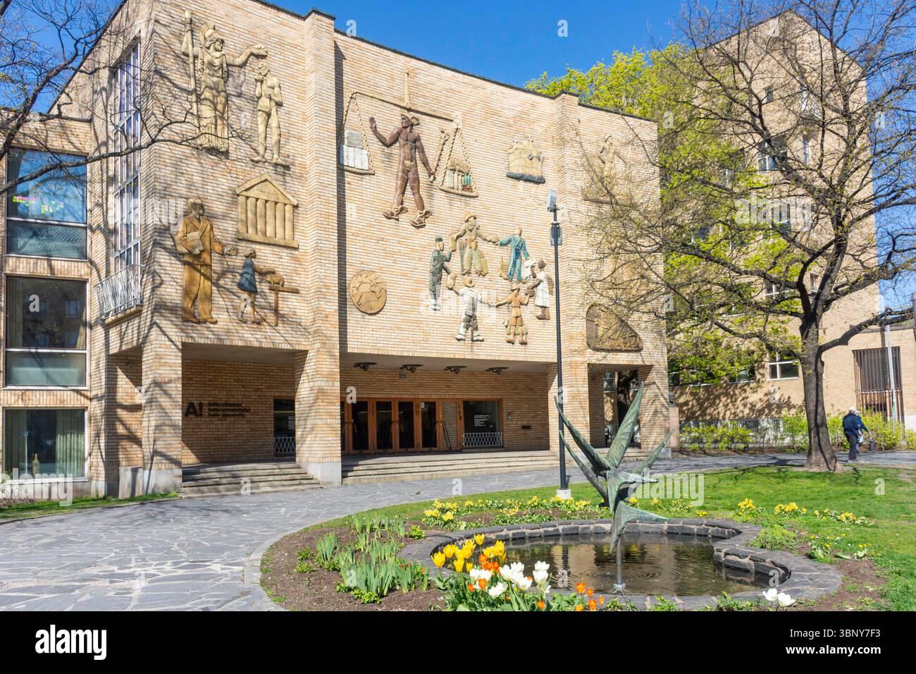 Aalto University Executive Education, Runeberginkatu, ville d'Helsinki, région d'Uusimaa (Nyland), République de Finlande Banque D'Images