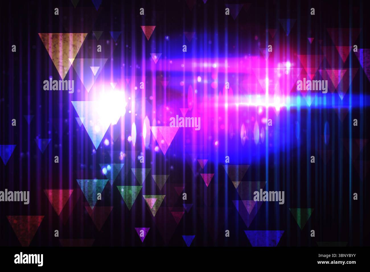 Design de vie nocturne cool généré numériquement Banque D'Images