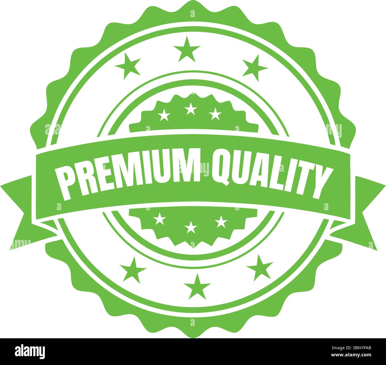 Timbre de produits de qualité supérieure – vecteur de sceau d'or pour la marque et l'emballage Illustration de Vecteur