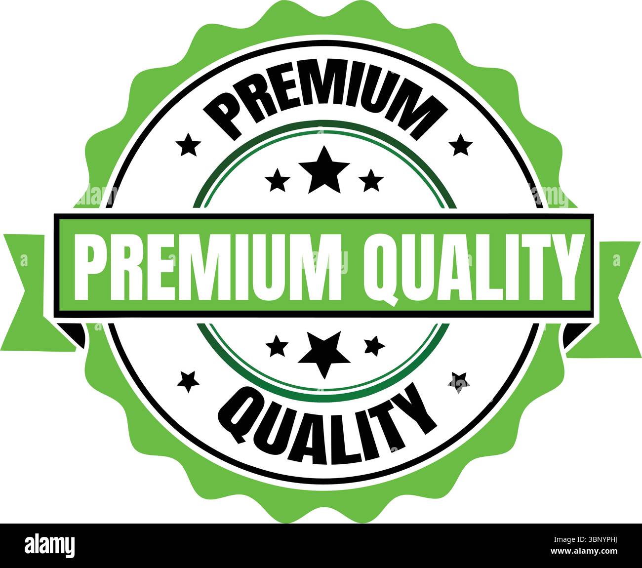 Timbre de produits de qualité supérieure – vecteur de sceau d'or pour la marque et l'emballage Illustration de Vecteur