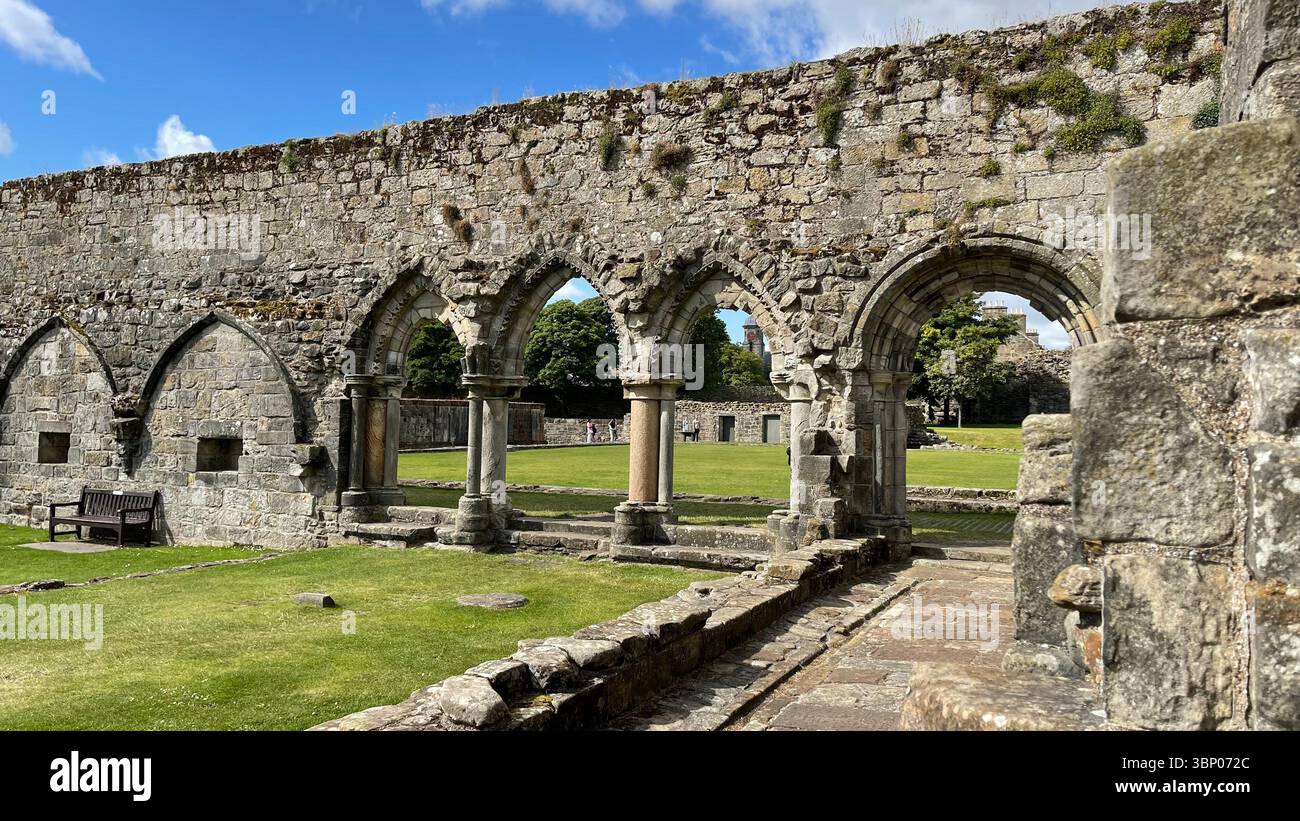 La Cathédrale de St Andrews - Image de stock capturée avec un smartphone