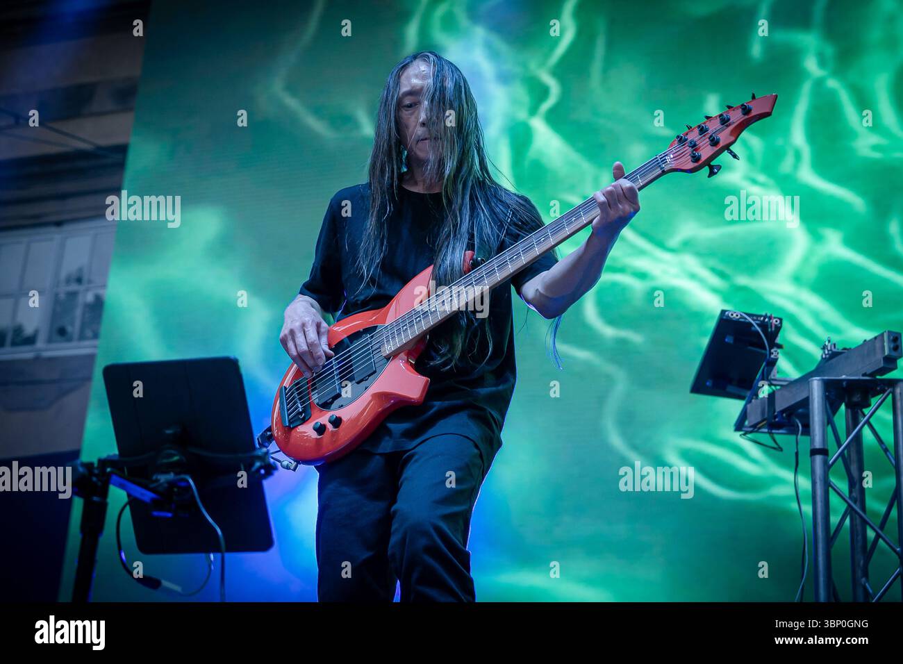 Dream Theater se produit au Lucca Summer Festival 2025 Banque D'Images