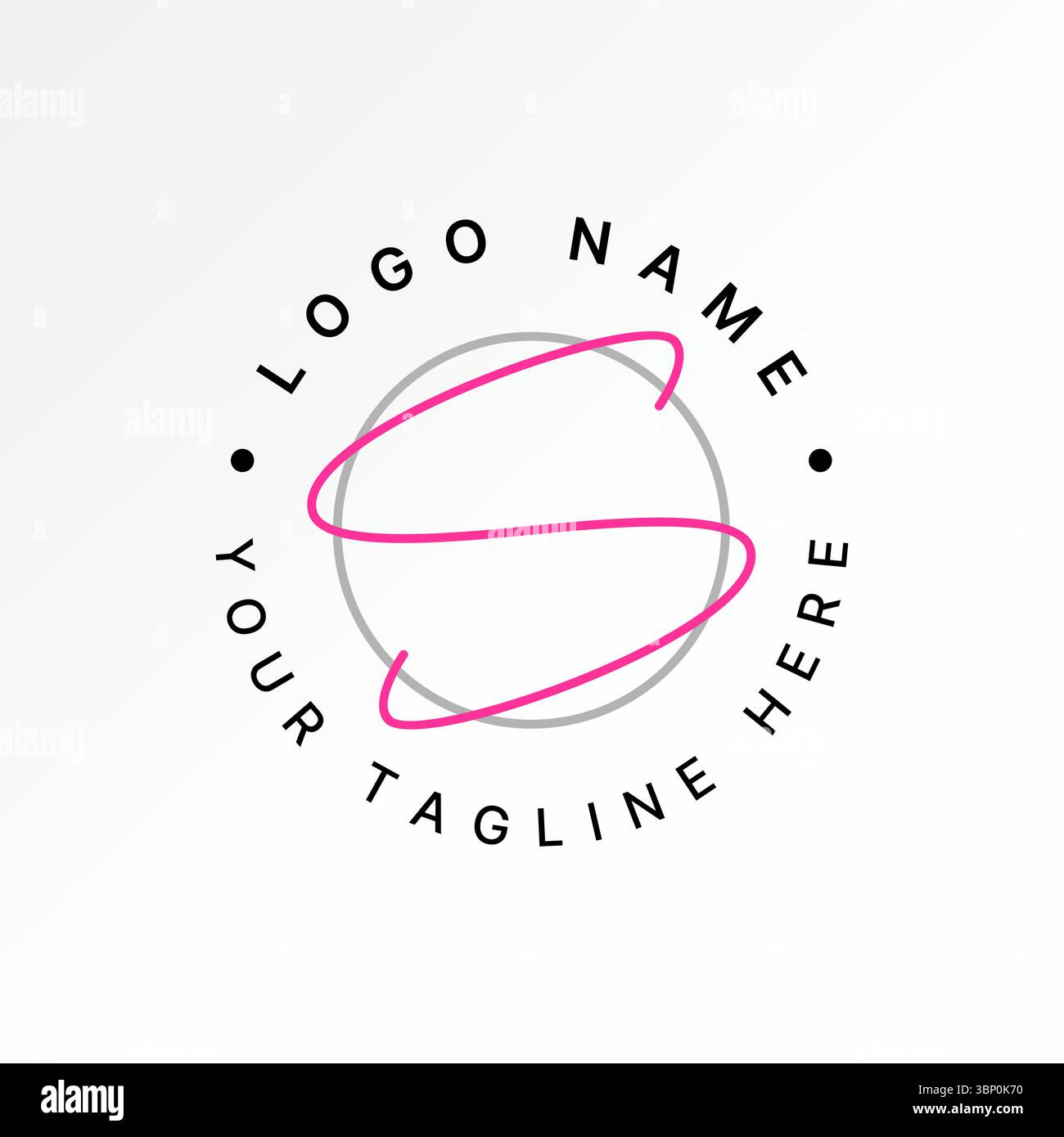 Conception de logo concept graphique créatif premium vecteur image stock top vendre initiale S font line unique art romance Classy élégant style beauté spa de luxe Illustration de Vecteur