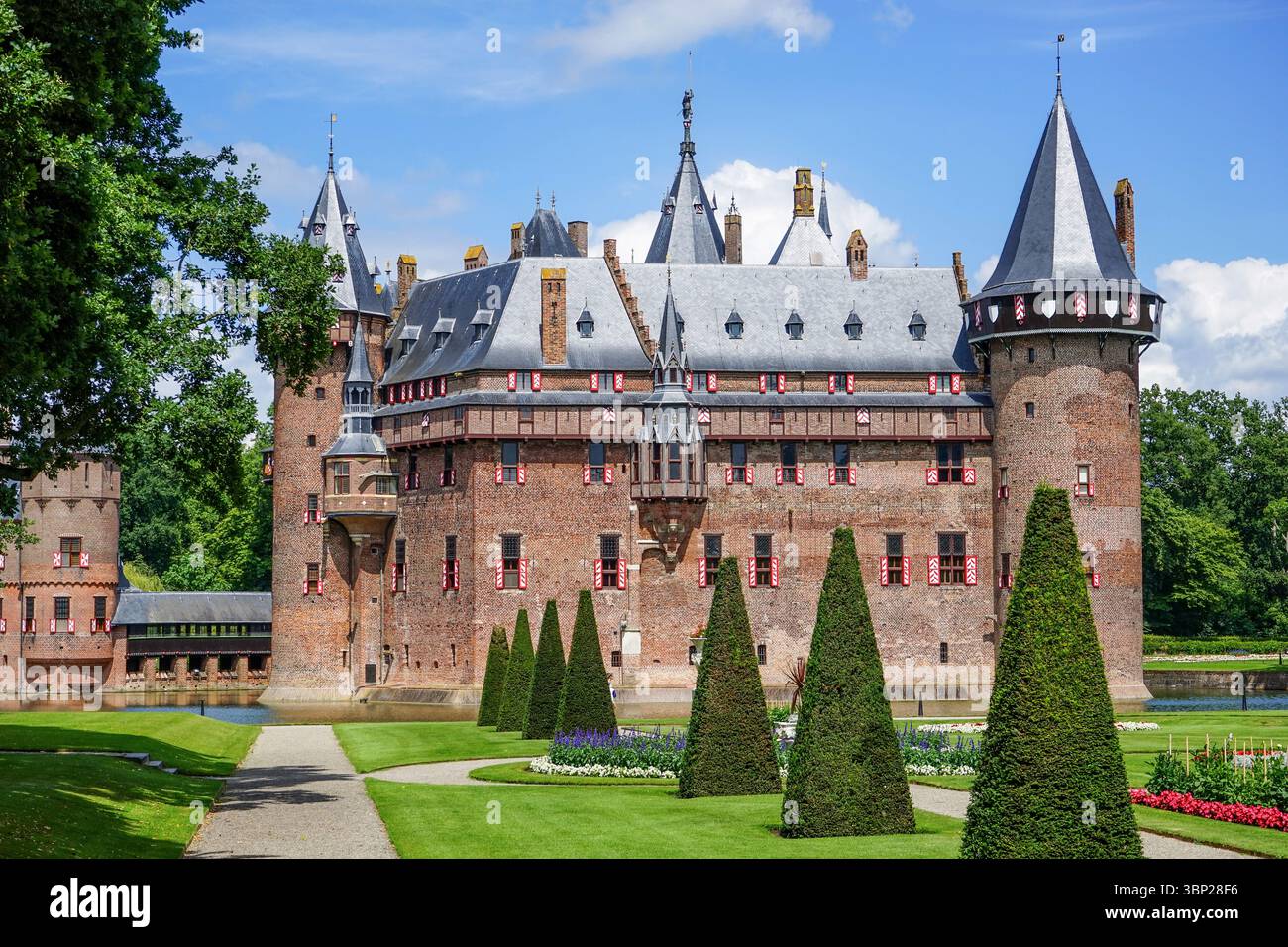 Château de Haar, pays-Bas Banque D'Images