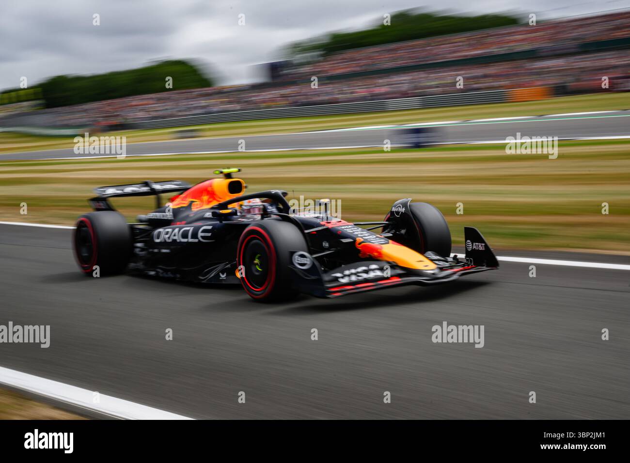 TOWCESTER, ROYAUME-UNI. 05 juillet : Yuki Tsunoda de Red Bull Racing en session de qualification lors du Qatar Airways British Grand Prix 2025 sur le circuit de Silverstone le samedi 05 juillet 2025 à TOWCESTER, ANGLETERRE. Crédit : Taka G Wu/Alamy Live News Banque D'Images