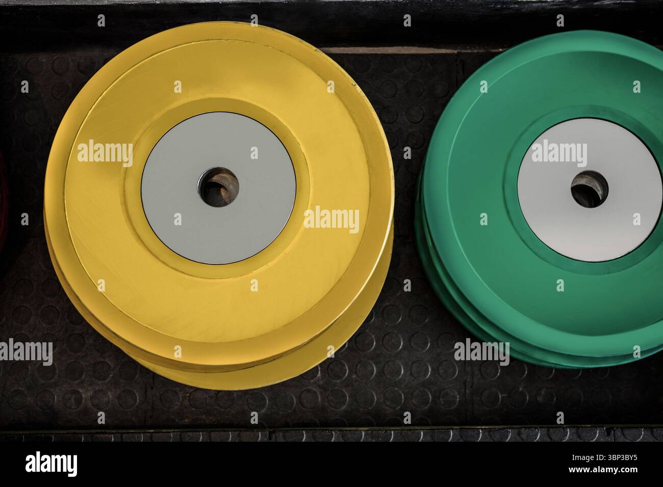 Masses à l'étage studio Banque D'Images