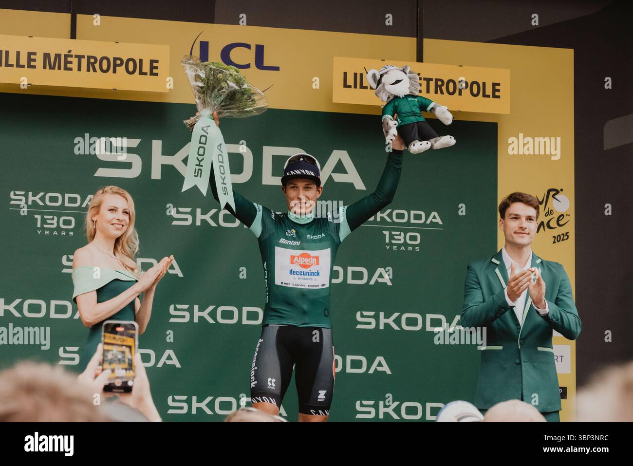 2025 Tour de France crédit image : PelotonPix / Dave Dodge Photography Banque D'Images