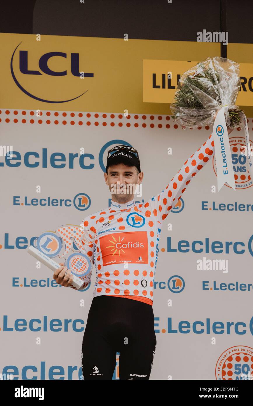 2025 Tour de France crédit image : PelotonPix / Dave Dodge Photography Banque D'Images