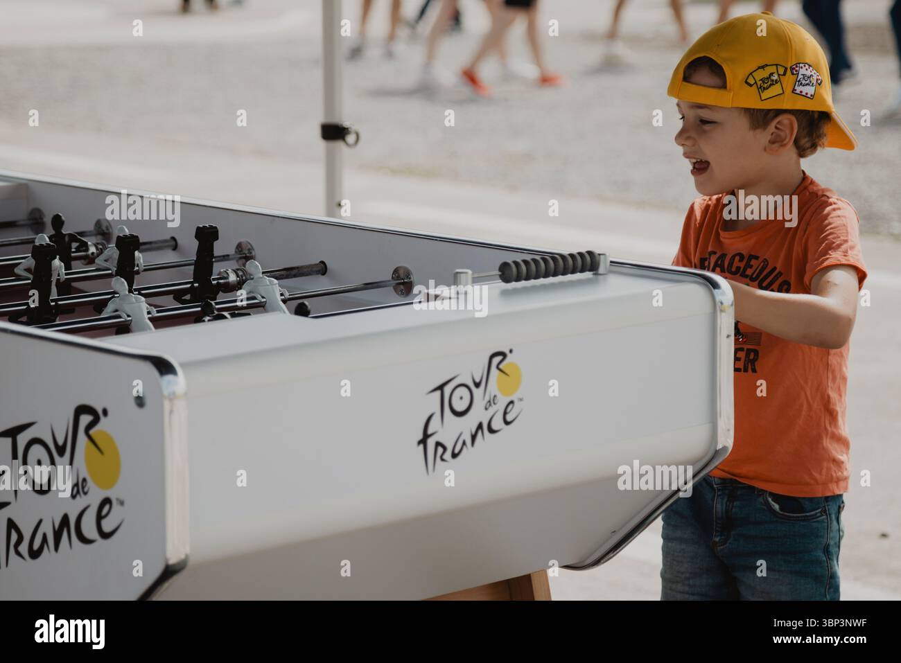 2025 Tour de France crédit image : PelotonPix / Dave Dodge Photography Banque D'Images